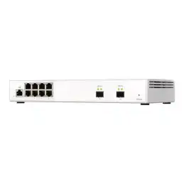 QNAP - Commutateur - Géré - 2 x 10 Gigabit SFP+ + 8 x 2.5GBase-T - de bureau (QSW-M2108-2S)_2